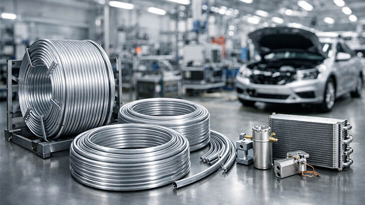 Precision Coiled Aluminum Tubing: Meeting the Demands of Automotive HVAC and Refrigeration Systems