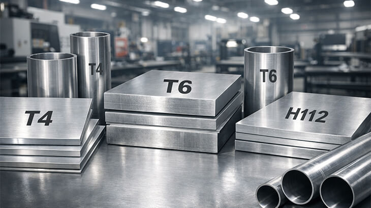 Cracking the Code: Understanding Aluminum Tempers (T4, T6, H112) for Your Next Project