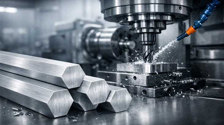 Hexagonal Aluminum Bar Applications in CNC Machining and Precision Fastener Production