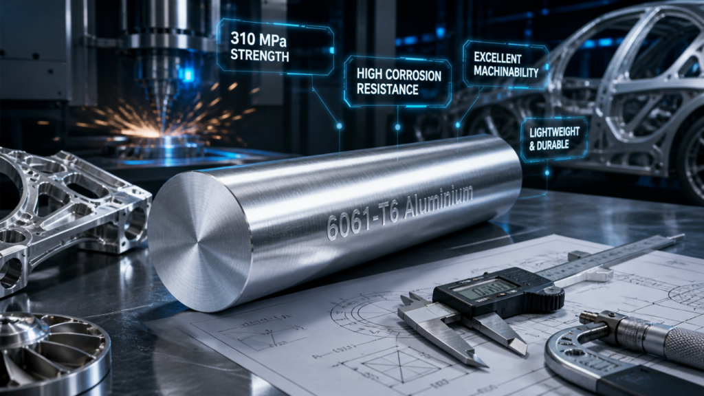 6061 T6 Aluminium Round Bar Explained: Strength, Price, and Why Your Next Project Needs It