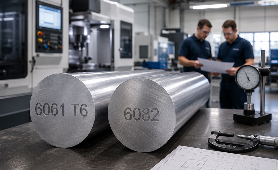6061 T6 vs 6082 Aluminium Round Bar – Which Grade Should You Choose?